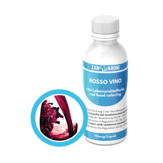Červená potravinárska farba ROSSO VINO (tekutá) - 1